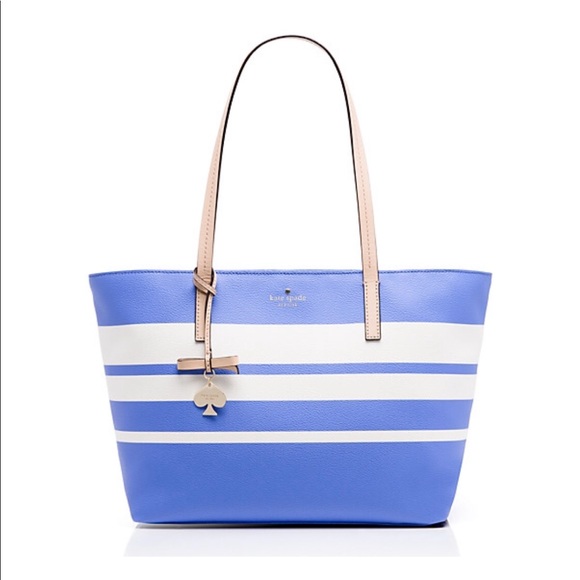 Kate Spade ♠️ 
HAWTHORNE LANE RYAN STRIPE TOTE - Picture 6 of 8